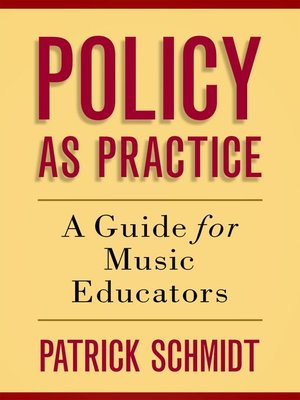 cover image of Policy as Practice